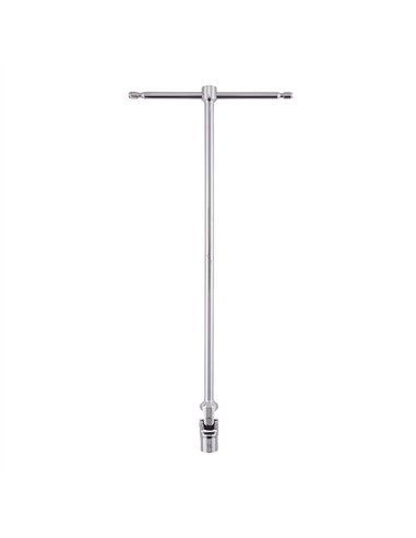 Cheie cu maner T si cap pivotant Hex - Milwaukee - T-bar handle with swivel socket Hex 16mm - cod 4932492685