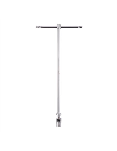 Cheie cu maner T si cap pivotant Hex - Milwaukee - T-bar handle with swivel socket Hex 16mm - cod 4932492685