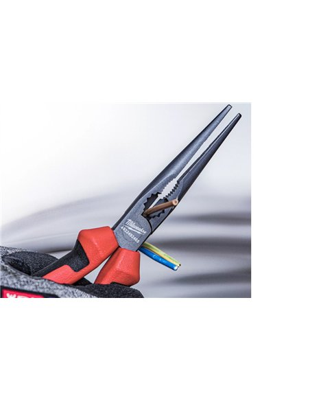 Cleste cu varf lung unghi de 45°, 205 mm – Milwaukee cod 4932492466