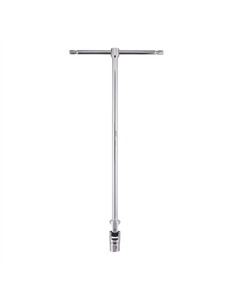 Cheie cu maner T si cap pivotant Hex - Milwaukee - T-bar handle with swivel socket Hex 19mm - cod 4932492688