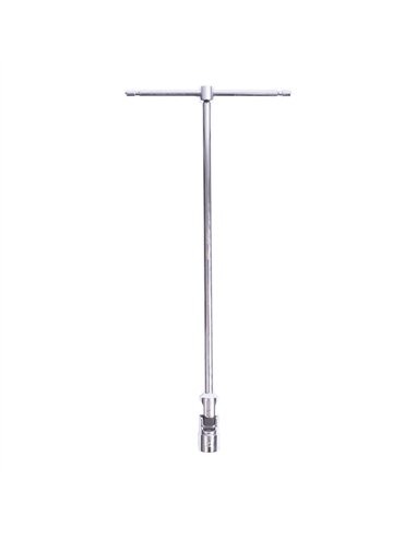 Cheie cu maner T si cap pivotant Hex - Milwaukee - T-bar handle with swivel socket Hex 22mm - cod 4932492691