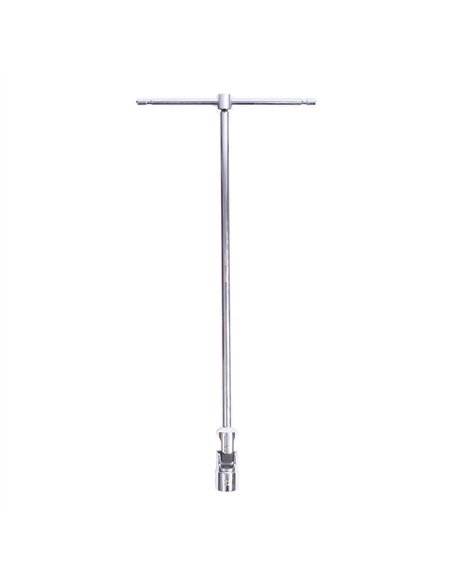 Cheie cu maner T si cap pivotant Hex - Milwaukee - T-bar handle with swivel socket Hex 22mm - cod 4932492691