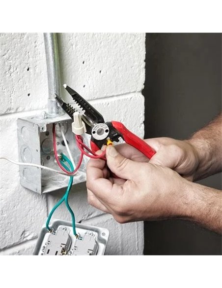 Cleste dezizolare cabluri, 7 in 1 - Milwaukee - 7 in 1 Combination Plier - cod 4932478554