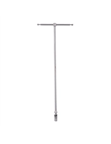 Cheie cu maner T si cap pivotant Hex - Milwaukee - T-bar handle with swivel socket Hex 8mm - cod 4932492677
