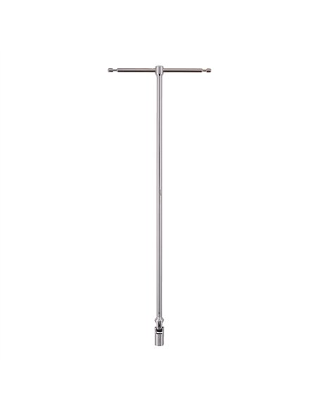 Cheie cu maner T si cap pivotant Hex - Milwaukee - T-bar handle with swivel socket Hex 9mm - cod 4932492678