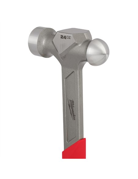 Ciocan cu cap sferic si coada din fibra de otel - Milwaukee - 680 g Ball Peen Hammer - cod 4932492347