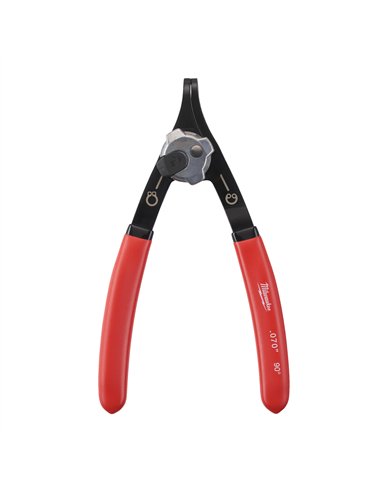 Clesti pentru inele de siguranta - Milwaukee - Large Circlip Plier - 90° - cod 4932492495