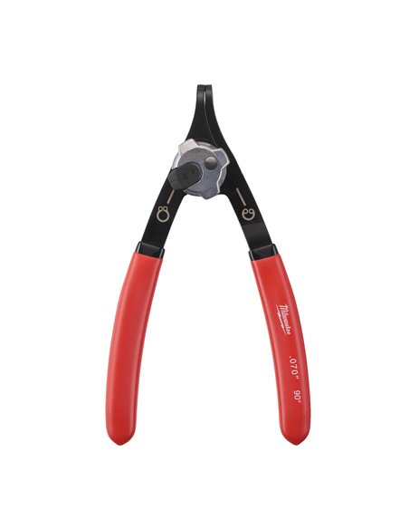 Clesti pentru inele de siguranta - Milwaukee - Large Circlip Plier - 90° - cod 4932492495