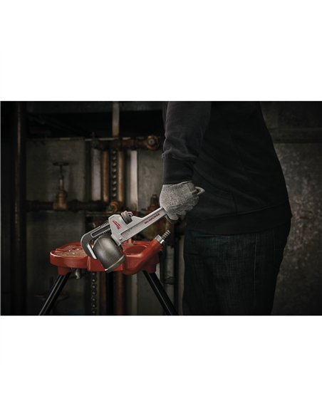 Cheie reglabila pentru tevi din otel si aluminiu, 12 inch - Milwaukee - cod 48227212