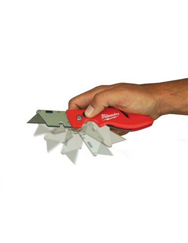 Cutit utilitar tip flip FASTBACK - Milwaukee - Fastback Knife with Blade Storage - cod 4932471358