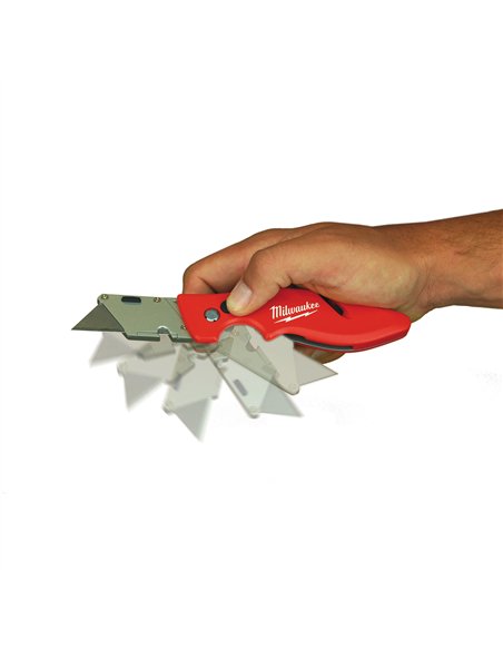 Cutit utilitar tip flip FASTBACK - Milwaukee - Fastback Knife with Blade Storage - cod 4932471358