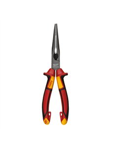 Clesti cu nas rotund VDE - Milwaukee - VDE Long Round Nose Pliers 205mm - cod 4932464564