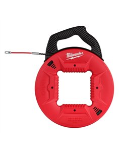 Dispozitiv tragator cabluri electrice - Milwaukee - Non-Conductive Fish Tape 30m - cod 4932472119