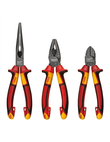 Set de clesti electician Milwaukee - VDE 3 Piece Plier Set - cod 4932464575