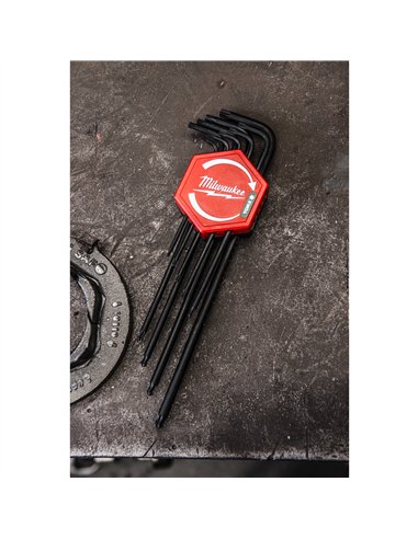 Set imbusuri Torx, forma L - Milwaukee - Torx Key - T30 - cod 4932492701
