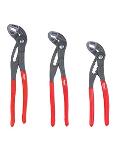Set 3 clesti reglabili pentru instalatori: 180 mm, 250 mm, 300 mm - Milwaukee - cod 4932498543