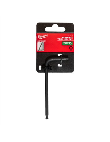 Set imbusuri compacte, forma L - Milwaukee - Compact Torx Key - T27 - cod 4932492710