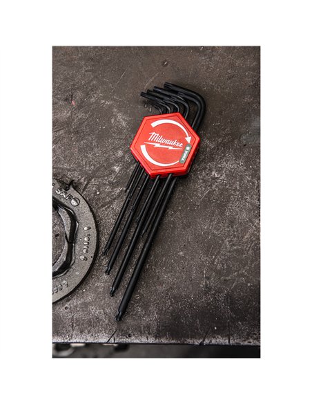 Set imbusuri Torx, forma L - Milwaukee - Torx Key - T25 - cod 4932492699