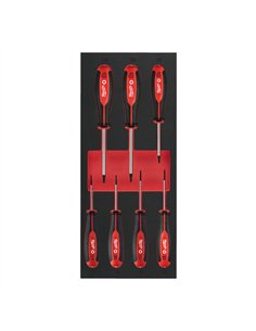 Seturi insertie spuma surubelnite Tri-Lobe - Milwaukee - Screwdriver TX Set 1 Foam Insert - 7 buc - cod 4932492391