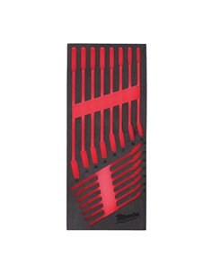 Insertie spuma goala pentru dulapul metalic - Milwaukee - Empty 1 5 buc Maxbite Combination Spanner Set Foam Insert - cod 493249