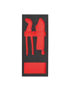 Insertie spuma goala pentru dulapul metalic - Milwaukee - Empty 2 buc Waterpump & locking pliers Foam Set - cod 4932493684