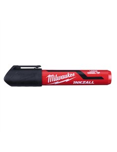 Marker INKZALL cu varf lat - Milwaukee - INKZALL Black L Chisel Tip Marker (3PK) - cod 4932471554