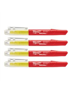 Evidentiatoare INKZALL - Milwaukee - INKZALL Highlighters Yellow - 5 buc - cod 48223201