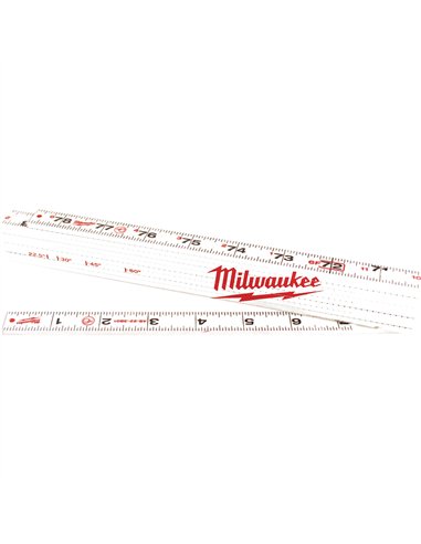 Metru de tamplarie compozit - Milwaukee - Composite Folding Rule 2m - cod 4932459301