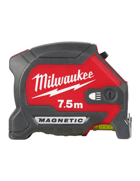 Ruleta 7.5 m cu lumina LED - Milwaukee - LED Magnetic Tape Measure - 7.5 m - cod 4932492469