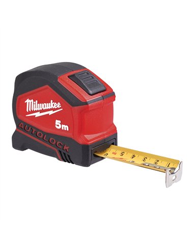 Ruleta cu autoblocare - Milwaukee - Tape Measure Autolock 5 m / 25 - cod 4932464663
