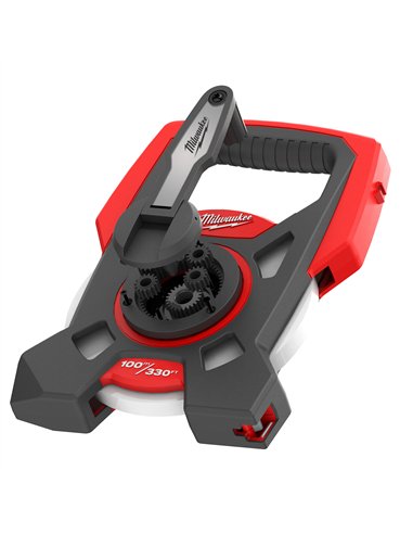 Rulete cu banda lunga in carcasa deschisa - Milwaukee - Open Reel - 100m/330ft - cod 48225211