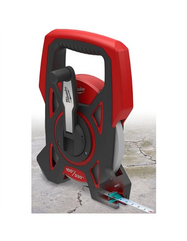 Rulete cu banda lunga in carcasa deschisa - Milwaukee - Open Reel - 100m/330ft - cod 48225211