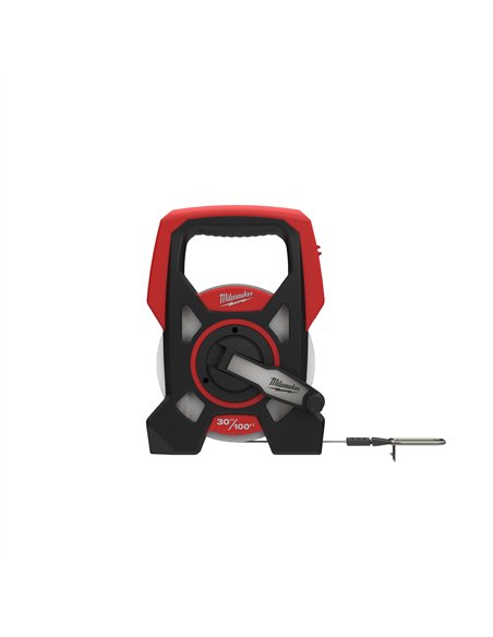 Rulete cu banda lunga in carcasa deschisa - Milwaukee - Open Reel - 30m/100ft - cod 48225203