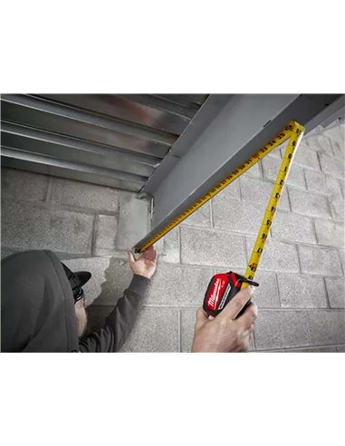 Ruleta magnetica 8m banda 27mm Milwaukee -  1 buc - cod 4932464600