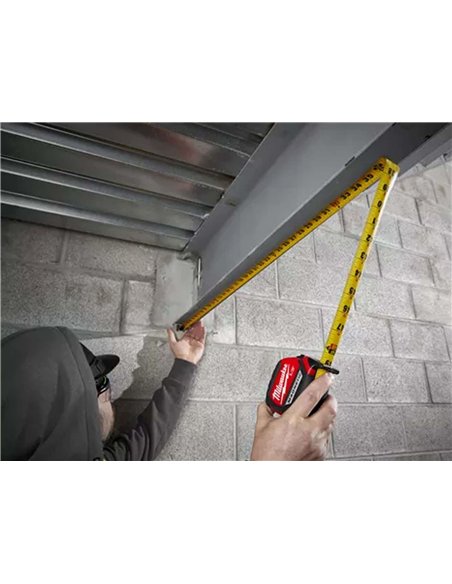 Ruleta magnetica 8m banda 27mm Milwaukee -  1 buc - cod 4932464600