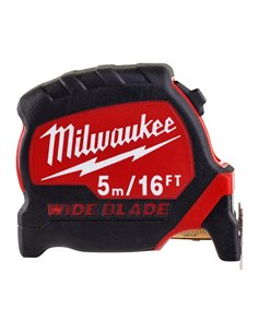 Ruleta Premium cu banda lata - Milwaukee - Premium Wide Blade 5-16 - 1 buc - cod 4932471817