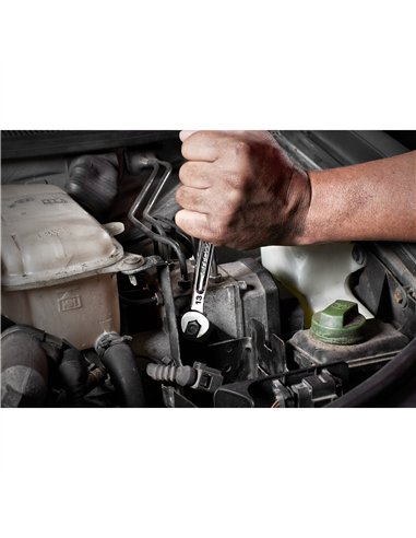 Seturi chei combinate cu clichet MAX BITE - Milwaukee - 1 5 buc Maxbite Ratchet Metric Combination Spanner Set - 1 buc - cod 493