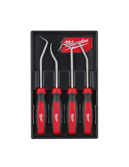 Seturi instrumente cu carlig si varf ascutit - Milwaukee - Pick Set - 4 buc - cod 4932480568