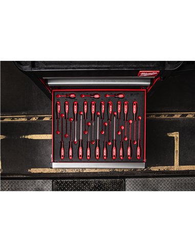 Set insertie spuma surubelnite Tri-Lobe - Milwaukee - Trilobe Screwdriver Foam Insert - cod 4932479830