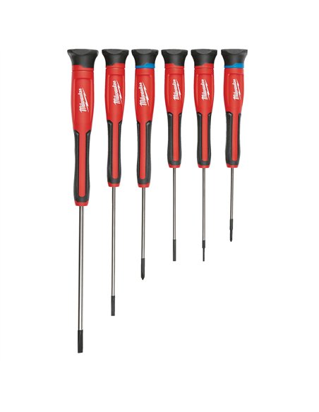 Surubelnite de precizie - Milwaukee - 6 buc Precision Screwdriver Set - cod 4932471869