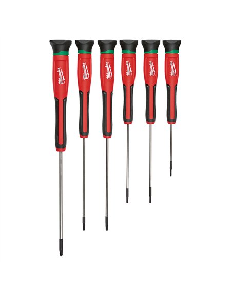 Surubelnite de precizie - Milwaukee - 6 buc Torx Precision Screwdriver Set - cod 4932471870