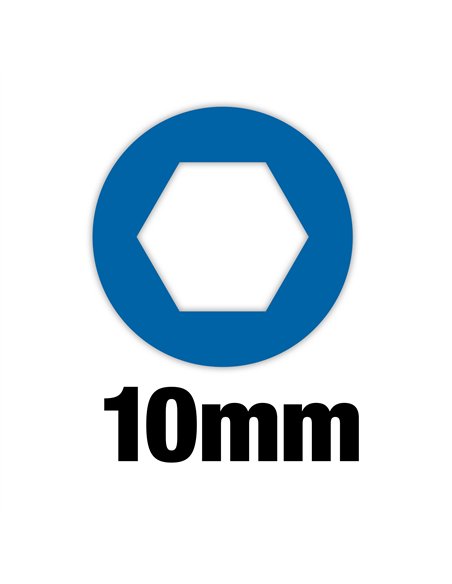 Surubelnita cap hexagonal HOLLOWCORE - Milwaukee - 10 mm HollowCore Nut Driver - cod 4932492370