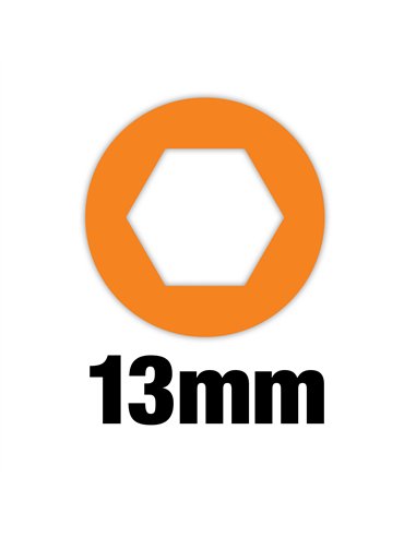 Surubelnita cap hexagonal HOLLOWCORE - Milwaukee - 13 mm HollowCore Nut Driver - cod 4932492371