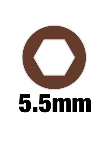 Surubelnita cap hexagonal HOLLOWCORE - Milwaukee - 5.5 mm HollowCore Nut Driver - cod 4932492366