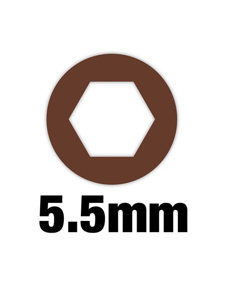 Surubelnita cap hexagonal HOLLOWCORE - Milwaukee - 5.5 mm HollowCore Nut Driver - cod 4932492366