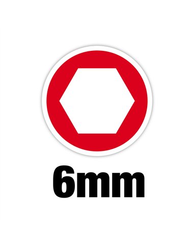 Surubelnita cap hexagonal HOLLOWCORE - Milwaukee - 6 mm HollowCore Nut Driver - cod 4932492367