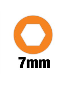 Surubelnita cap hexagonal HOLLOWCORE - Milwaukee - 7 mm HollowCore Nut Driver - cod 4932492368 2