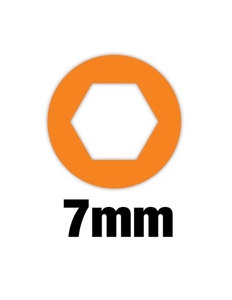 Surubelnita cap hexagonal HOLLOWCORE - Milwaukee - 7 mm HollowCore Nut Driver - cod 4932492368