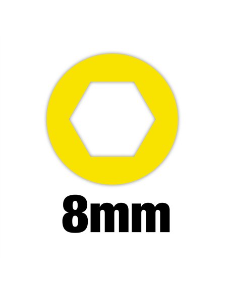 Surubelnita cap hexagonal HOLLOWCORE - Milwaukee - 8 mm HollowCore Nut Driver - cod 4932492369