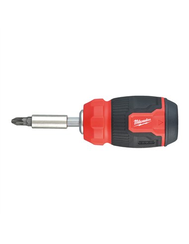 Surubelnite Multi-Bit - Milwaukee - 8 in 1 Compact Multi-Bit Screwdriver - cod 4932492807